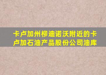 卡卢加州柳迪诺沃附近的卡卢加石油产品股份公司油库