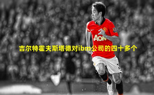 吉尔特霍夫斯塔德对ibm公司的四十多个